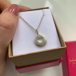 Helen Ficalora Sterling Silver Cutout Heart